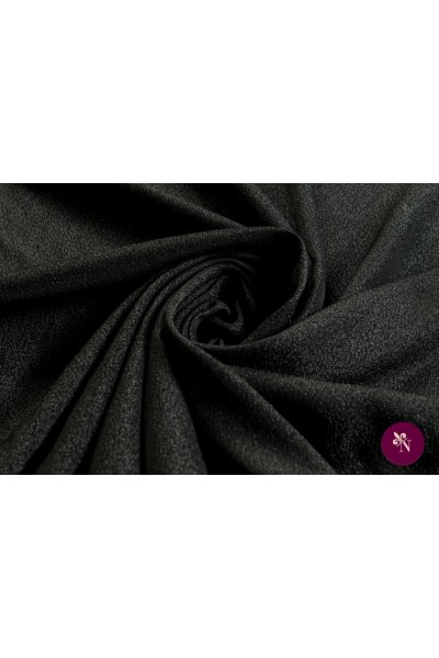 Jacquard negru-gri design abstract
