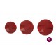 Nasture roșu-cireșiu cu design abstract și geometric