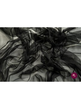 Tulle negru moale
