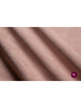 Microsuede roz prăfuit elastic