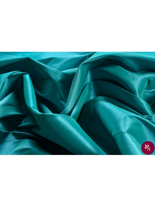 Tafta elastică albastru turquoise