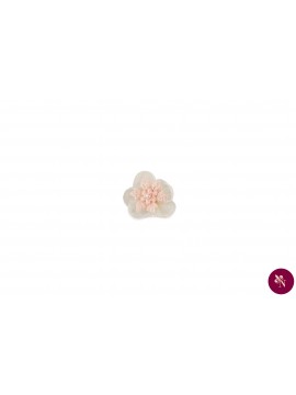 Floare albă-roz aplicabilă