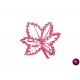 Frunză roz termoadezivă
