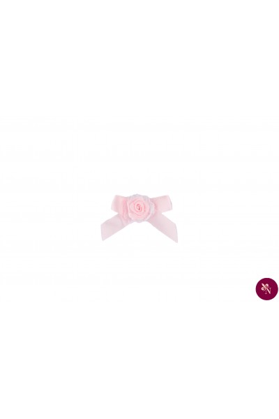 Floare roz pal cu fundă aplicabilă